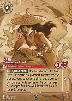 Raya - Chevaucheuse de Kumandra 214/204 — Azurite Sea