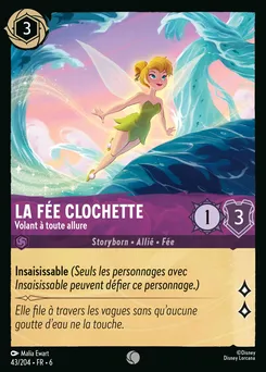 La Fée Clochette - Volant à toute allure 43/204 — Azurite Sea