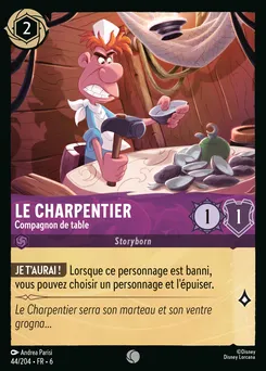 Le Charpentier - Compagnon de table 44/204 — Azurite Sea