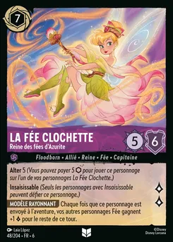 La Fée Clochette - Reine des fées d'Azurite 48/204 — Azurite Sea