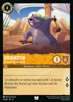 Grignotin - Charpentier du navire 4/204 — Azurite Sea