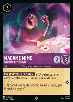 Madame Mime - Vraiment merveilleuse 55/204 — Azurite Sea