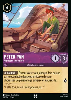 Peter Pan - Attrapant son ombre 58/204 — Azurite Sea