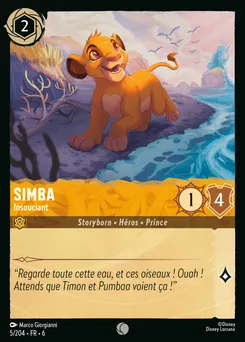 Simba - Insouciant 5/204 — Azurite Sea