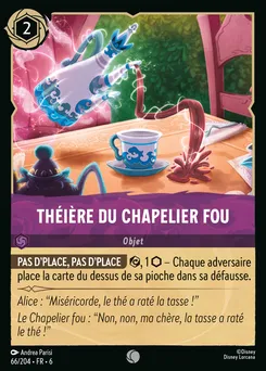Théière du Chapelier Fou 66/204 — Azurite Sea