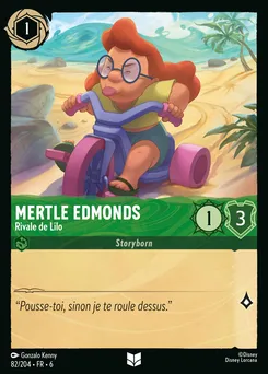 Mertle Edmonds - Rivale de Lilo 82/204 — Azurite Sea
