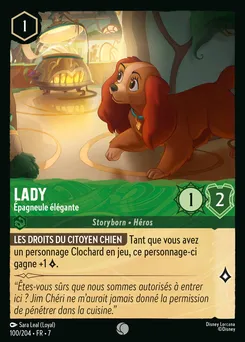Lady - Épagneule élégante 100/204 — Archazia's Island