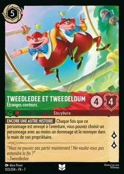 Tweedledee et Tweedeldum - Étranges conteurs 103/204 — Archazia's Island