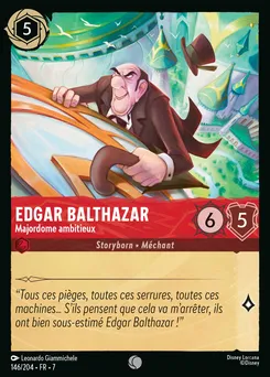 Edgar Balthazar - Majordome ambitieux 146/204 — Archazia's Island