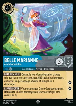 Belle Marianne - As du badminton 176/204 — Archazia's Island