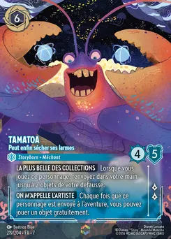 Tamatoa - Peut enfin sécher ses larmes 219/204 — Archazia's Island