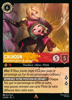 Calhoun - Sauveteuse pleine de courage 26/204 — Archazia's Island