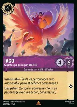 Iago - Gigantesque perroquet spectral 49/204 — Archazia's Island