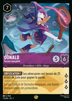 Donald - Sorcier exaspéré 73/204 — Archazia's Island