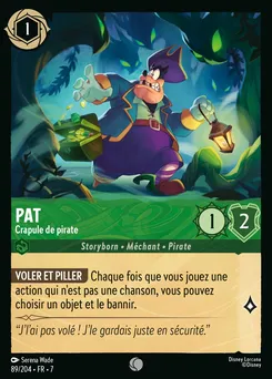 Pat - Crapule de pirate 89/204 — Archazia's Island