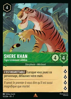 Shere Khan - Tigre tristement célèbre 92/204 — Archazia's Island