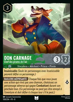 Don Carnage - Chef des pirates de l'air 108/204 — The Reign of Jafar