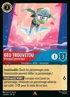 Géo Trouvetou - Inventeur excentrique 123/204 — The Reign of Jafar