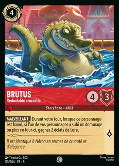 Brutus - Redoutable crocodile 125/204 — The Reign of Jafar