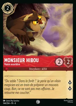 Monsieur Hibou - Voisin acariâtre 144/204 — The Reign of Jafar