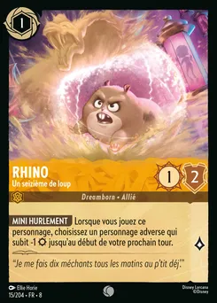 Rhino - Un seizième de loup 15/204 — The Reign of Jafar