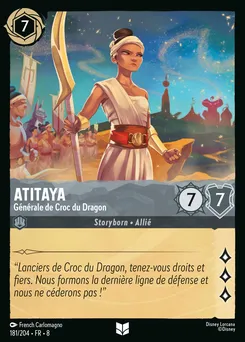 Atitaya - Générale de Croc du Dragon 181/204 — The Reign of Jafar