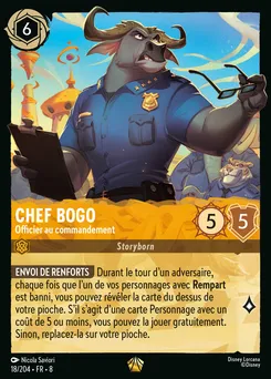 Chef Bogo - Officier au commandement 18/204 — The Reign of Jafar