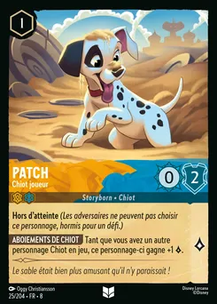 Patch - Chiot joueur 25/204 — The Reign of Jafar