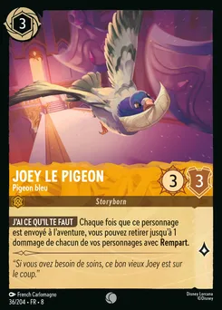 Joey le pigeon - Pigeon bleu 36/204 — The Reign of Jafar