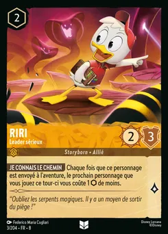 Riri - Leader sérieux 3/204 — The Reign of Jafar