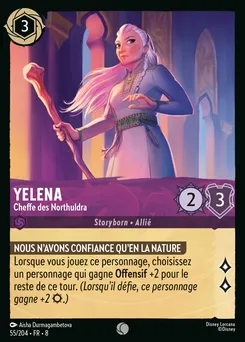 Yelena - Cheffe des Northuldra 55/204 — The Reign of Jafar