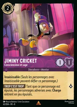 Jiminy Cricket - Consciencieux et sage 62/204 — The Reign of Jafar