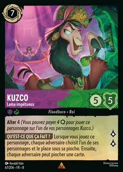 Kuzco - Lama impétueux 67/204 — The Reign of Jafar