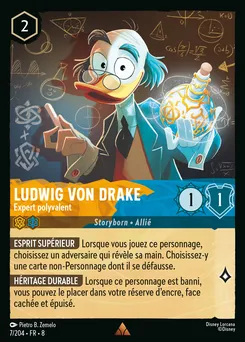 Ludwig von Drake - Expert polyvalent 7/204 — The Reign of Jafar