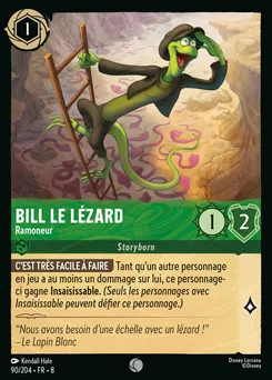 Bill le Lézard - Ramoneur 90/204 — The Reign of Jafar