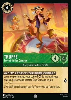 Truffe - Second de Don Carnage 93/204 — The Reign of Jafar