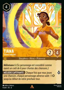 Tiana - Talent naturel 9/204 — The Reign of Jafar