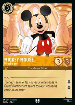 Mickey Mouse - Véritable ami 13/204 — Fabled