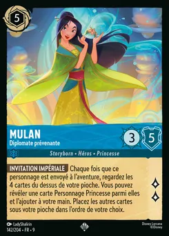 Mulan - Diplomate prévenante 142/204 — Fabled