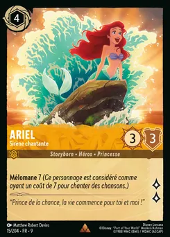 Ariel - Sirène chantante 15/204 — Fabled