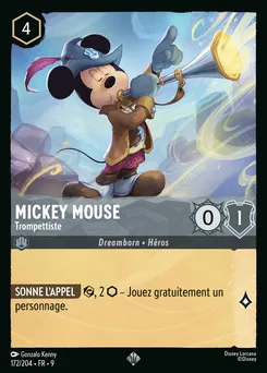 Mickey Mouse - Trompettiste 172/204 — Fabled