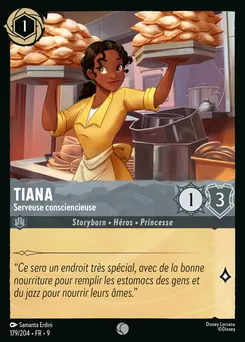 Tiana - Serveuse consciencieuse 179/204 — Fabled