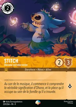 Stitch - Danseur extraterrestre 207/204 — Fabled