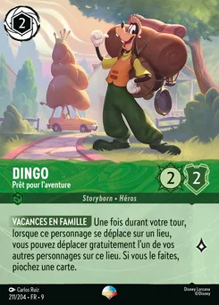Dingo - Prêt pour l'aventure 211/204 — Fabled