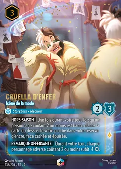 Cruella d'Enfer - Icône de la mode 236/204 — Fabled
