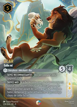 Scar - Enfin roi 239/204 — Fabled
