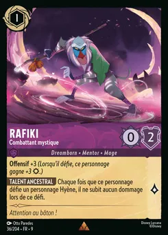 Rafiki - Combattant mystique 36/204 — Fabled