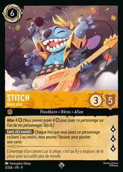 Stitch - Rock star 3/204 — Fabled
