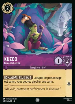 Kuzco - Lama recherché 49/204 — Fabled