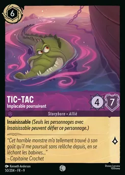 Tic-Tac - Implacable poursuivant 50/204 — Fabled